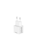  Hama 00201652 Charger 220V USB-C PD/Qualcomm 25W White Hover