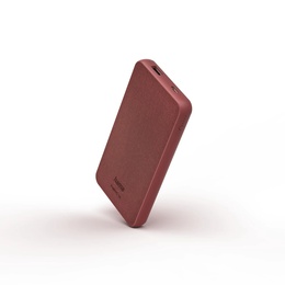  Hama 00201657 Fabric 10 Power Pack 10000 mAh, Chili Red
