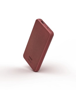  Hama 00201657 Fabric 10 Power Pack 10000 mAh, Chili Red  Hover