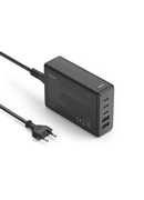 Hama 00201978 Charging Station With 3xUSB-C/2xUSB-A 140 W Black Hover