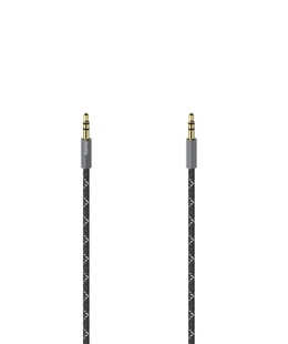  Hama 00205129 Audio Cable 0.75 m 3.5mm Black/Grey  Hover