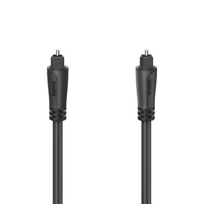  Hama 00205136 Audio Optical Fibre Cable, ODT Plug (Toslink), 5m