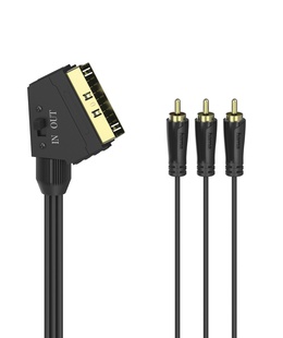  Hama 00205156 RCA / SCART AV Cable [3x RCA plug (phono)  Hover
