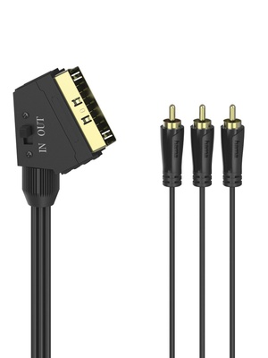  Hama 00205156 RCA / SCART AV Cable [3x RCA plug (phono)  Hover