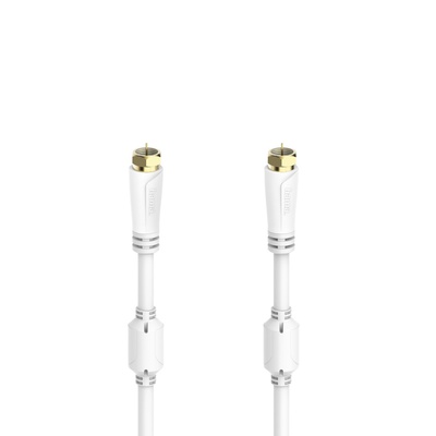  Hama 00205251 SAT Connection Cable, F-Plug - F-Plug, Gold-Plated 1.5m 100dB