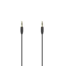  Hama 00205263 Audio Cable, 3.5mm Jack Plug - Plug Stereo Gold-Plated Ultra-thin 3m