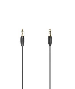  Hama 00205263 Audio Cable, 3.5mm Jack Plug - Plug Stereo Gold-Plated Ultra-thin 3m  Hover