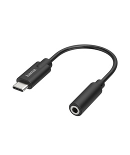  Hama 00205282 Audio Adapter USB-C To 3.5mm Black  Hover