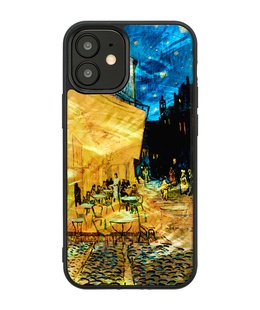  iKins case for Apple iPhone 12 mini cafe terrace black  Hover