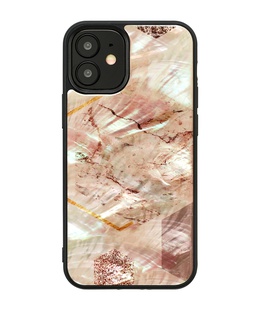  iKins case for Apple iPhone 12 mini pink marble  Hover