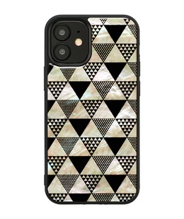  iKins case for Apple iPhone 12 mini pyramid black  Hover
