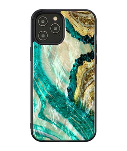  iKins case for Apple iPhone 12 Pro Max aqua agate  Hover