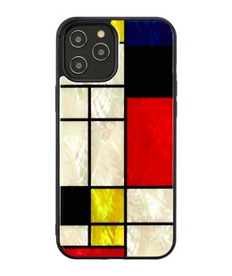  iKins case for Apple iPhone 12 Pro Max mondrian black  Hover