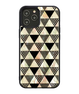  iKins case for Apple iPhone 12 Pro Max pyramid black  Hover