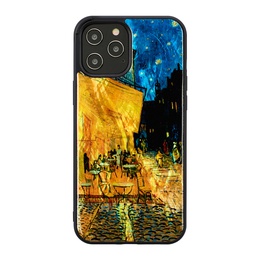  iKins case for Apple iPhone 12/12 Pro cafe terrace black