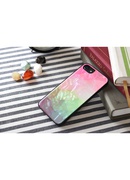  iKins case for Apple iPhone 8/7 water flower black Hover