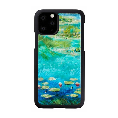  iKins SmartPhone case iPhone 11 Pro water lilies black