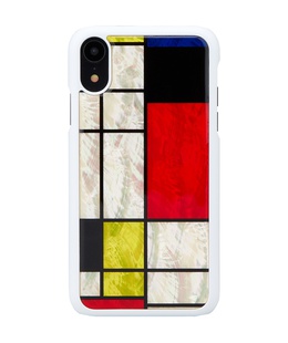  iKins SmartPhone case iPhone XR mondrian white  Hover