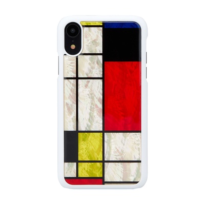  iKins SmartPhone case iPhone XR mondrian white