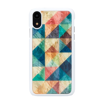  iKins SmartPhone case iPhone XR mosaic white