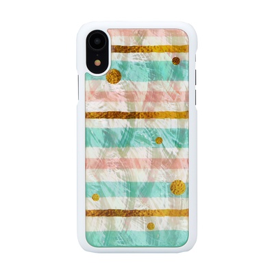  iKins SmartPhone case iPhone XR pop mint white