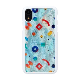  iKins SmartPhone case iPhone XR poppin rock white