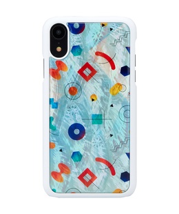  iKins SmartPhone case iPhone XR poppin rock white  Hover