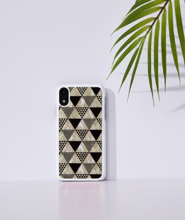  iKins SmartPhone case iPhone XR pyramid white  Hover