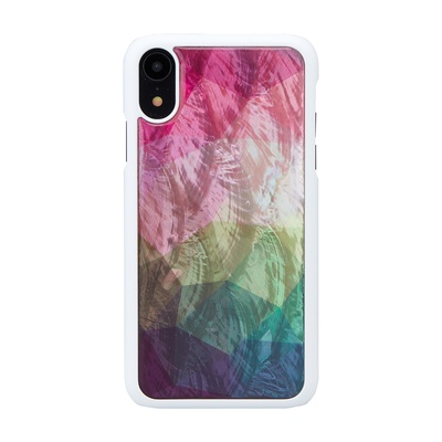  iKins SmartPhone case iPhone XR water flower white