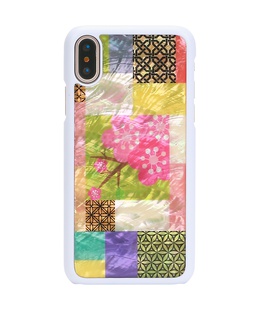 iKins SmartPhone case iPhone XS/S cherry blossom white  Hover