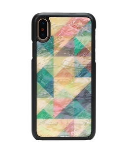  iKins SmartPhone case iPhone XS/S mosaic black  Hover