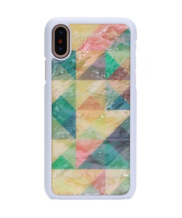  iKins SmartPhone case iPhone XS/S mosaic white  Hover