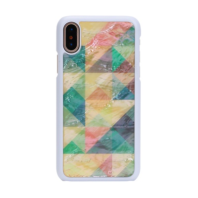  iKins SmartPhone case iPhone XS/S mosaic white