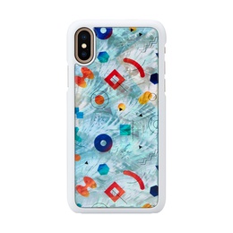  iKins SmartPhone case iPhone XS/S poppin rock white