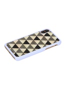  iKins SmartPhone case iPhone XS/S pyramid white Hover