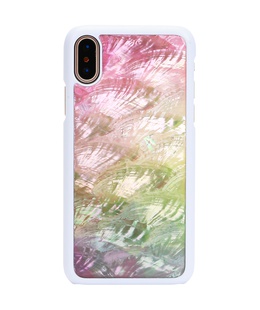  iKins SmartPhone case iPhone XS/S water flower white  Hover