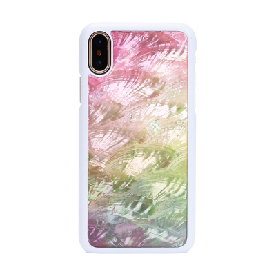  iKins SmartPhone case iPhone XS/S water flower white