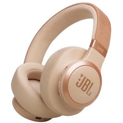 Austiņas JBL Live 770NC Beige