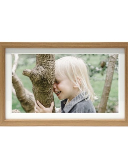  Kodak 15.6 Digital Photo Frame Wi-F- Enabled Wood  Hover