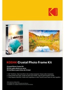 Kodak Crystal Photo Frame Kit 5 Sheets