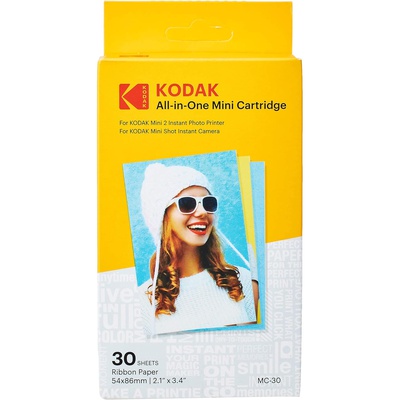  Kodak MC-30 All-in-One Mini Cartridge 30 Sheets