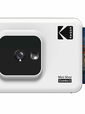  Kodak Mini Shot 2 Instant Camera and Printer White  Hover