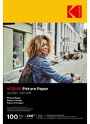  Kodak Picture Paper 230g 11.8 mil Glossy 4/6x100 (9891164)