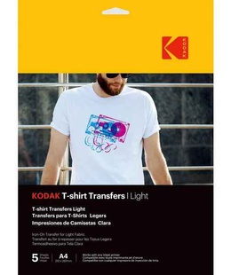  Kodak T-Shirt Transfers Light 5pcs (3510560)  Hover