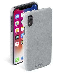  Krusell Broby Cover Apple iPhone XS Max light grey  Hover