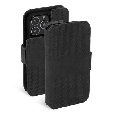  Krusell Leather PhoneWallet Apple iPhone 13 Pro Max black (62396)