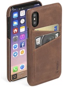  Krusell Sunne 2 Card Cover Apple iPhone X vintage cognac (61104)