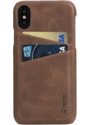  Krusell Sunne 2 Card Cover Apple iPhone X vintage cognac (61104) Hover