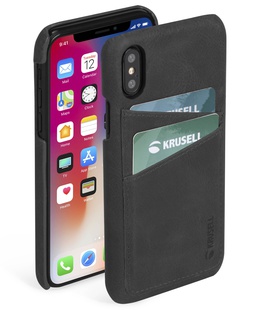  Krusell Sunne 2 Card Cover Apple iPhone XS Max vintage black  Hover