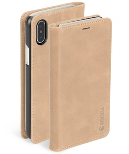  Krusell Sunne 4 Card FolioWallet Apple iPhone XS Max vintage nude  Hover
